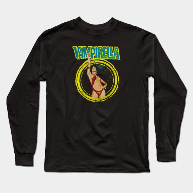 Vampirella Long Sleeve T-Shirt by burristx